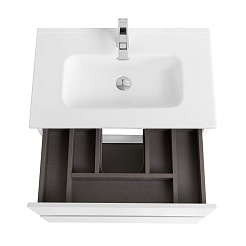 BelBagno Тумба с раковиной Kraft 39-60 подвесная Bianco Opaco с раковиной BB600/390ETL – фотография-6